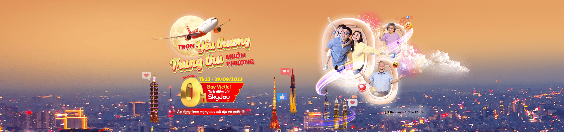 FULL MOON FESTIVAL,  FULL LOVE FROM VIETJET